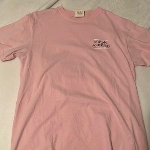 Pink simply southern shirt